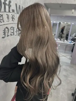 ロング カラー 福西 洋斗のヘアスタイル