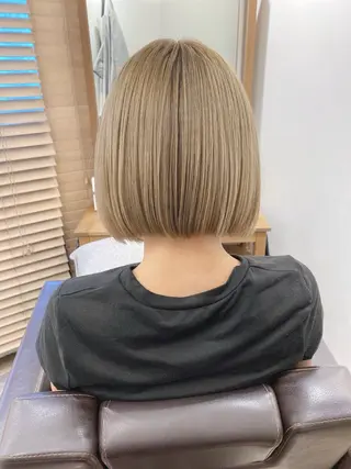 ミディアム カラー ハイライト⭐️上野 高広のヘアスタイル