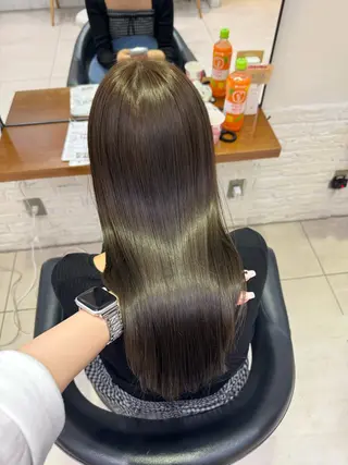 ロング カラー 🧿パーマ／レイヤー 🧿シュリのヘアスタイル