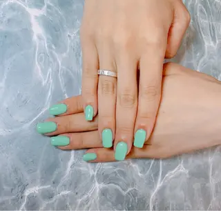 ネイル Melia by attrait🌿杏のネイルデザイン