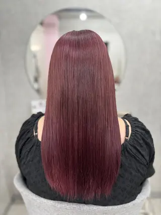 ロング 若月 七海のヘアスタイル