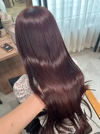 ロング KAEDE🎀 縮毛矯正＆パーマ特化のヘアスタイル