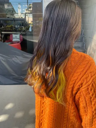 ロング カラー 日高 香織のヘアスタイル