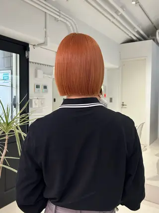 ショート 柔らかい質感とカラー /moekaのヘアスタイル