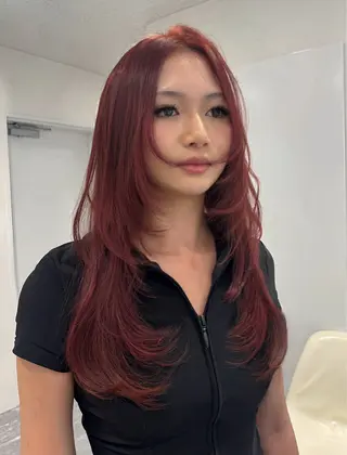 ロング 柔らかい透明感カラー 🎀maria🎀のヘアスタイル