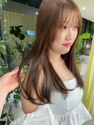 カラー 堀 愛希子のヘアスタイル