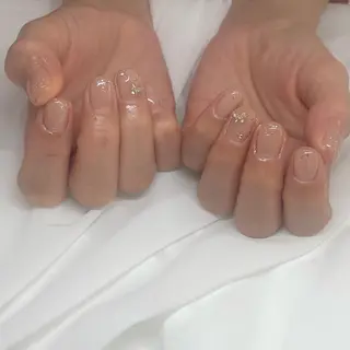 ネイル パラジェルネイル 大人可愛/シンプルのネイルデザイン