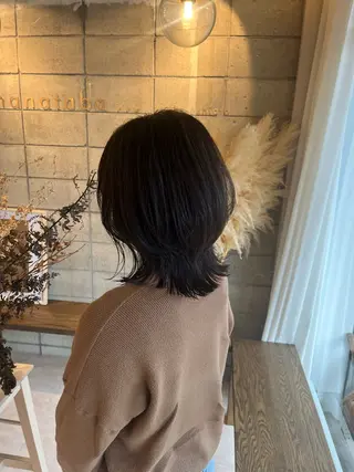 ミディアム 狩野 くるみのヘアスタイル