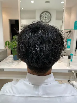 ショート パーマ メンズ ユ カの眉毛・アイブロウイメージ