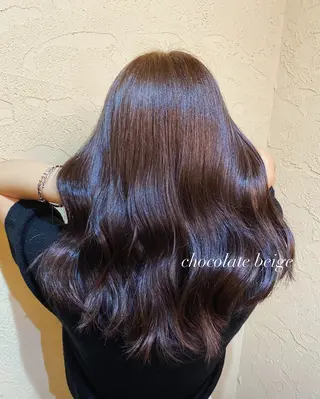 セミロング 當山 瑠奈のヘアスタイル