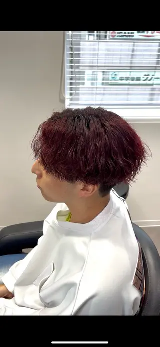 メンズ 🪽直毛男子の救世主 🪽フェザーパーマのヘアスタイル