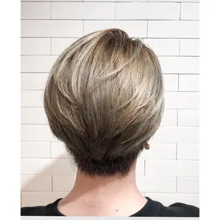 ショート EIGHT plum TOKIOリミテッドのヘアスタイル