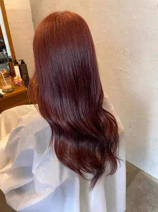 ロング カラー 髪質改善カラー🫧 西岡 有希のヘアスタイル