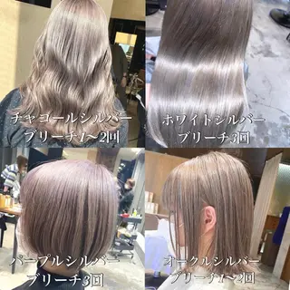 カラー 顔まわりの神様✨ 透明感カラー藤嶋秀幸のヘアスタイル