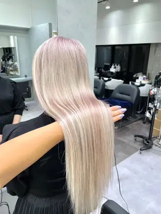 ロング カラー 🦋韓国hair🦋 エクステ店長sakiのヘアスタイル