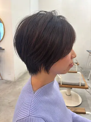 ショート 大木 華のヘアスタイル
