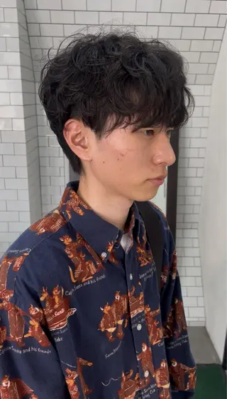 ショート 紙屋町ショート /ボブ　パーマ河内蓮のヘアスタイル