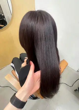 カラー 新美 あかねのヘアスタイル