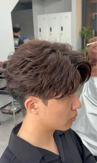 パーマ メンズ RIKIYA👑 北千住メンズ特化👑のヘアスタイル