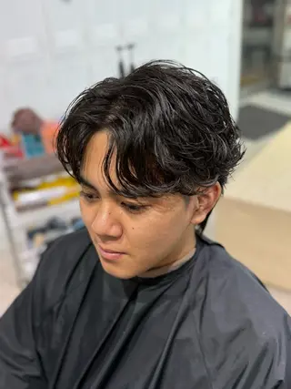 パーマ メンズ fifth天神💥/ パーマ特化/浅井良汰のヘアスタイル