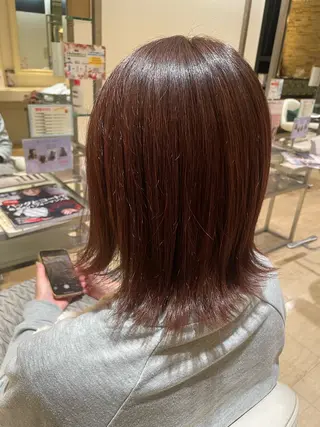 ミディアム 蓮田 葵のヘアスタイル