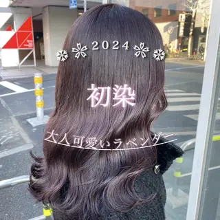 セミロング カラー ヘアアレンジ 🥀社内技術講師🥀 稲場皓一のヘアスタイル