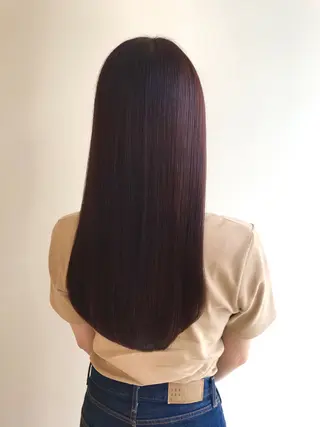 ロング カラー 🌈ハイトーン髪質改 善🌈polon🌟のヘアスタイル