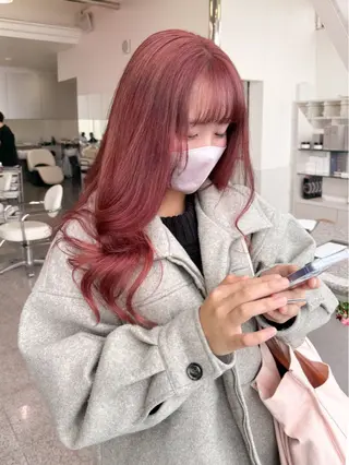 ロング カラー 🫧ヒシダアキ taboo.i🫧のヘアスタイル