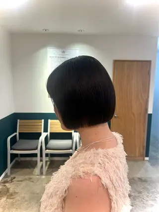 ミディアム 大川 麻尋のヘアスタイル