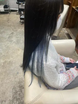 ロング カラー 【完全個室】髪質改善 暖色カラー/山崎唯奈のヘアスタイル