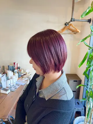 ショート カラー AKALA HAIR 西宮店　Juriのヘアスタイル