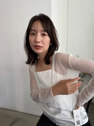 ミディアム 表参道SHEA Am iのヘアスタイル