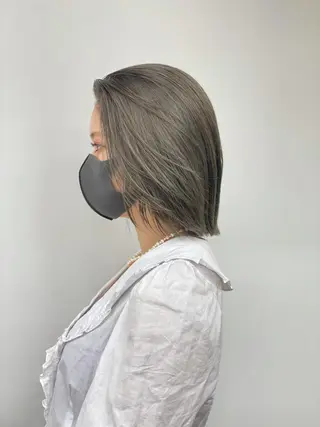 ショート 名古屋ハイトーン/ 🐶ブリーチ専門店のヘアスタイル