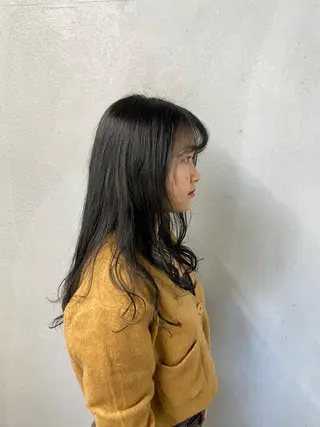 セミロング メンズ/ダブルカラー /パーマ/来栖慧💈のヘアスタイル
