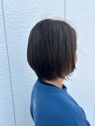 ショート カラー ショート/レイヤー 🎀細沼玲花のヘアスタイル
