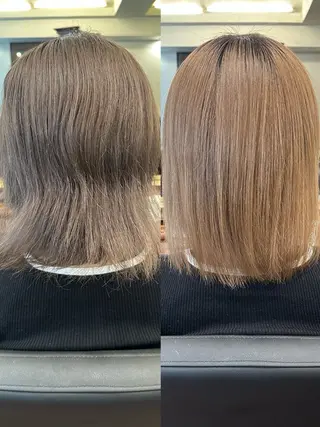 ミディアム 🌸栄/髪質改善専門 ayaka💇‍♀️のヘアスタイル