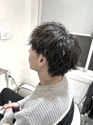 パーマ メンズ LEAF王寺店所属・森田 直人のヘアスタイル