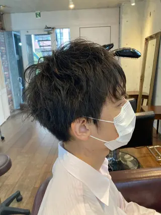 メンズ マエダ　カズエ🫶 coronahairのヘアスタイル