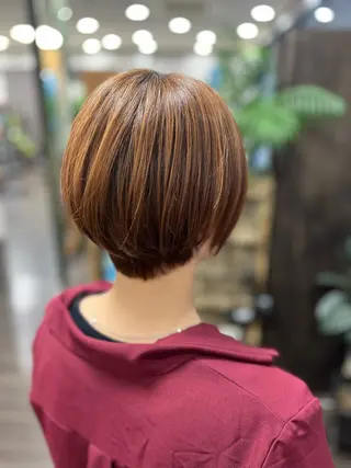 ショート assemblage 江川羽南のヘアスタイル
