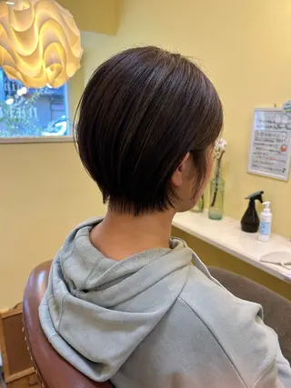 ショート カラー MoMO/北三条駅 🌼Yuukaのヘアスタイル