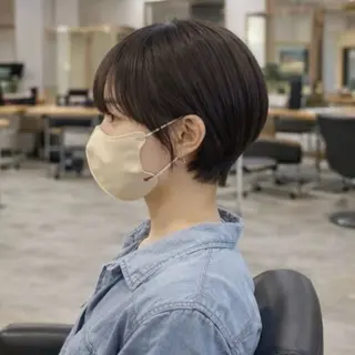 ショート manami/ ハッシュレイヤーのヘアスタイル