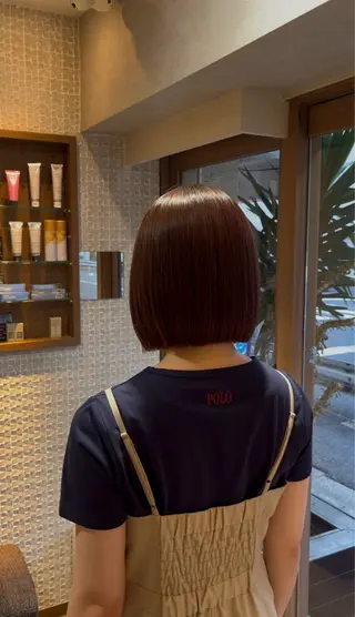ショート サロウィン渋谷　caldo店所属・渋谷👑艶髪縮毛矯正 曲がる矯正✨ヒガシのヘアスタイル