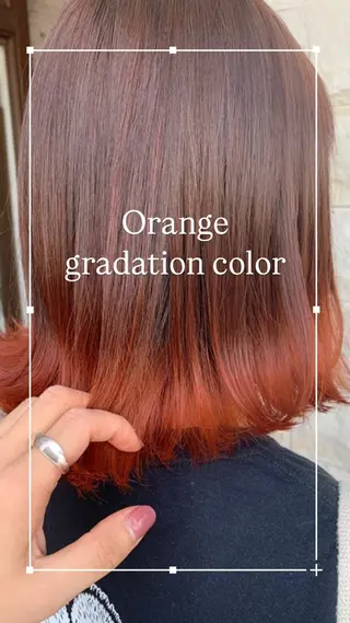 ショート カラー 梶川 利央奈のヘアスタイル