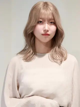 ロング カラー 浅野 匠のヘアスタイル