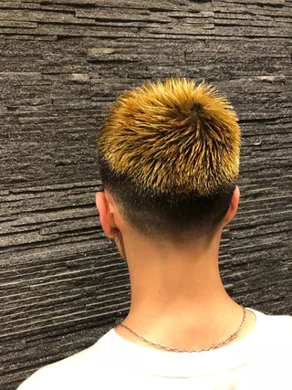 ショート メンズ 牧 颯斗のヘアスタイル