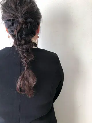 ヘアアレンジ 🌻韓国風ヘア🌻 ✨🌷ナナコ🌷のヘアスタイル