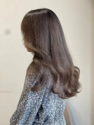 セミロング Hirose Ryoのヘアスタイル