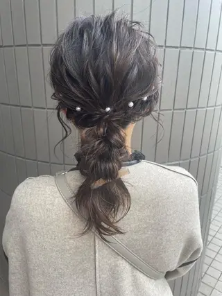 ヘアアレンジ FRAME ASUKAのヘアスタイル