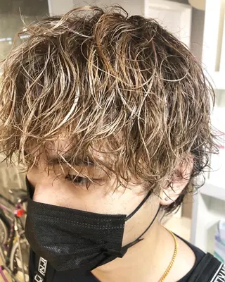 カラー ヘアアレンジ メンズ メンズ特化✂️栗原 侑也のヘアスタイル