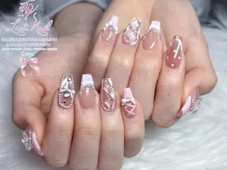 セミロング Linanail Nambaのマツエク・マツパデザイン